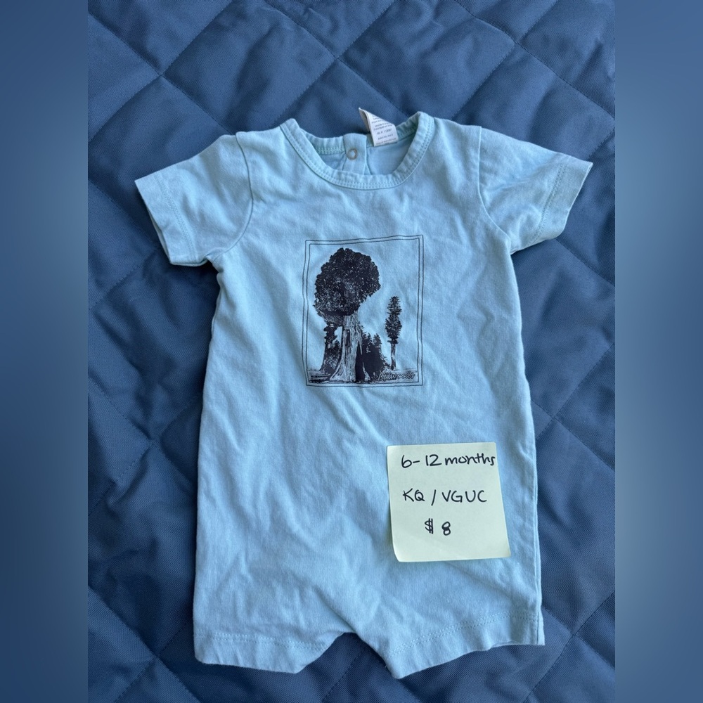 Kate Quinn 6-12 month Graphic Shortie